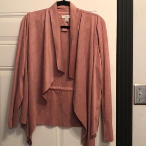 3/$25! Stunning Dusty Rose Blazer
